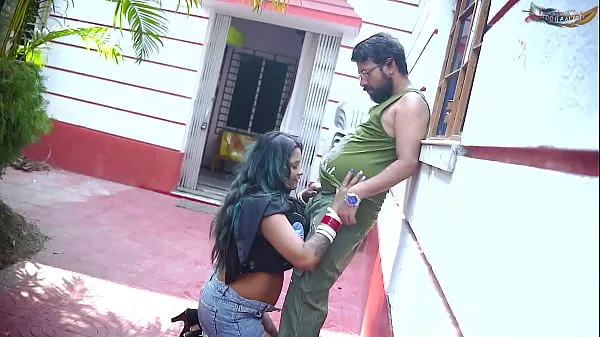 Desi Bengali Couple Harcore Anal Fuck Outdoor Action with Hindi Audio
