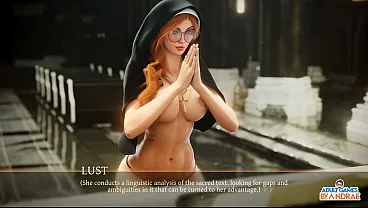 Asian Porn Showcase: Sisters in Sin Gameplay Part 3 - Rebecca's Cracking