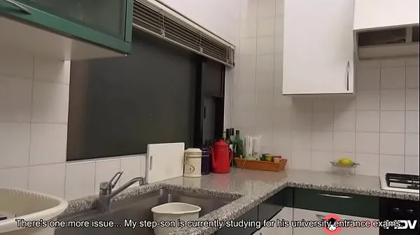 Forbidden Stepson Breeds Brunette MILF Ryouko in Hot Car Sex Scene